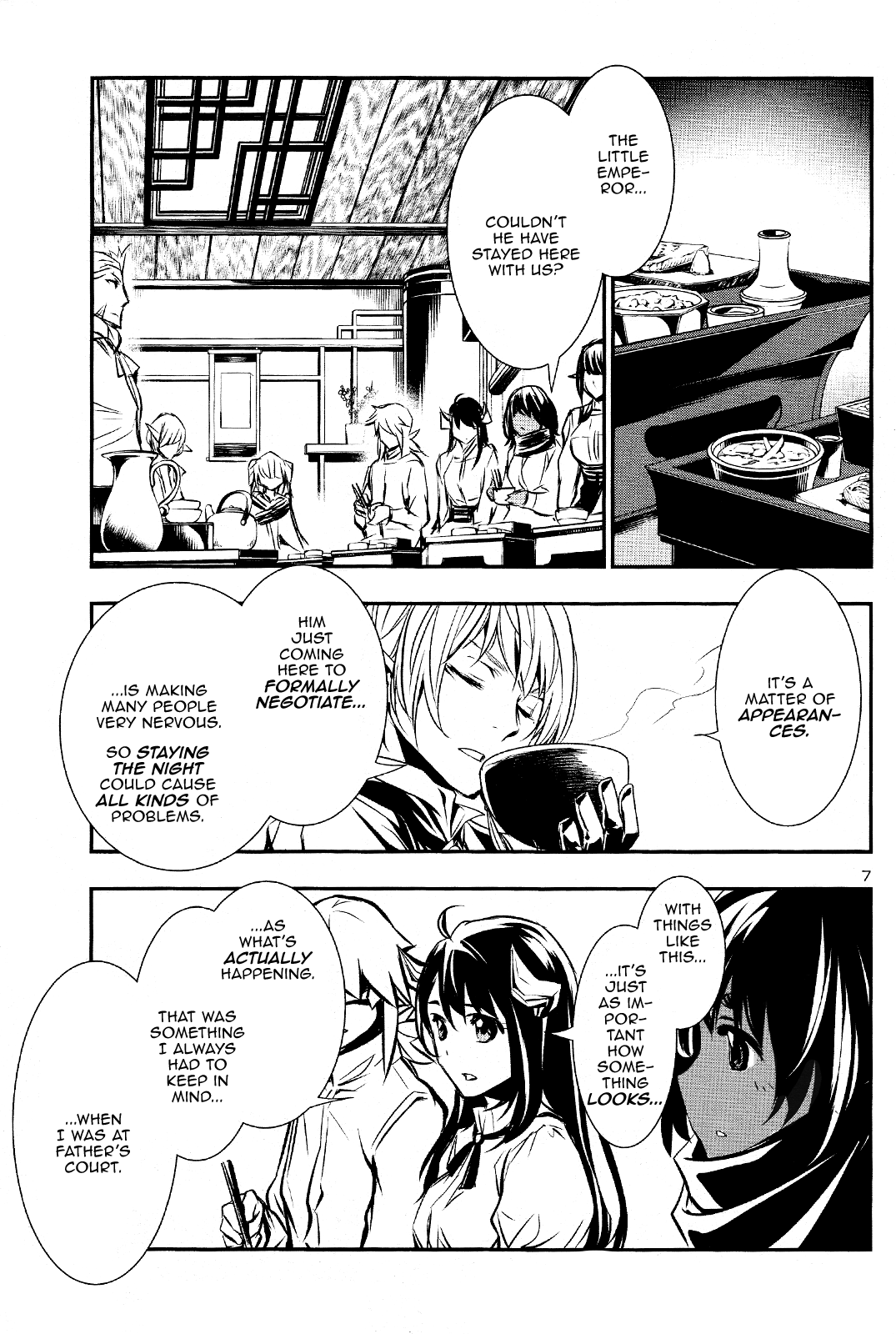 Shinju no Nectar Chapter 29 page 8 - Chapter 29: The Conspiracy