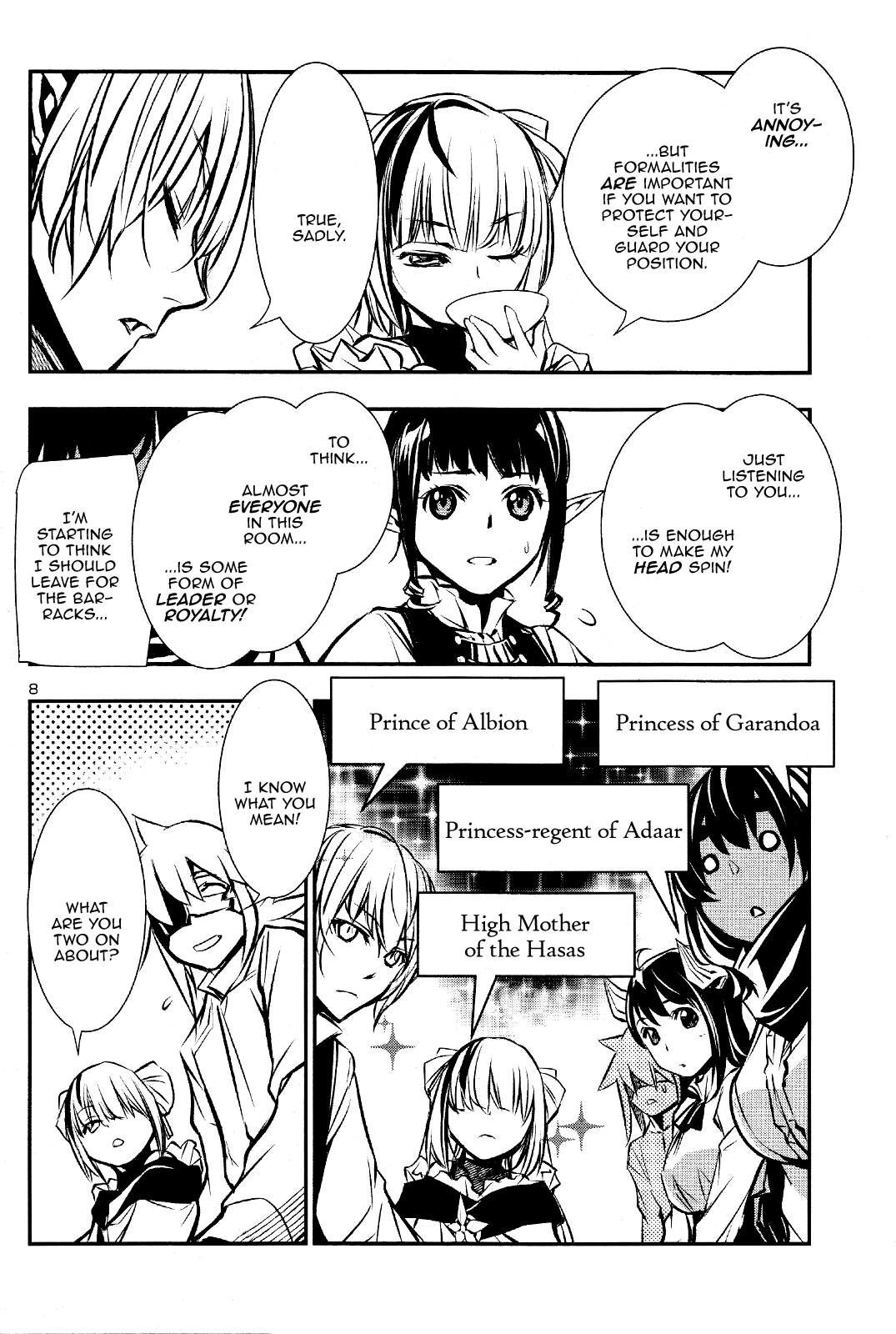 Shinju no Nectar Chapter 29 page 9 - Chapter 29: The Conspiracy