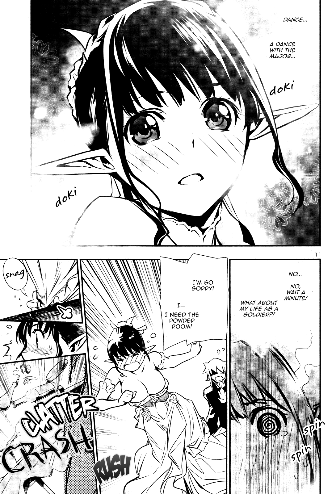 Shinju no Nectar Chapter 30.5 page 11 - Chapter 30.5: A Dance with the Major