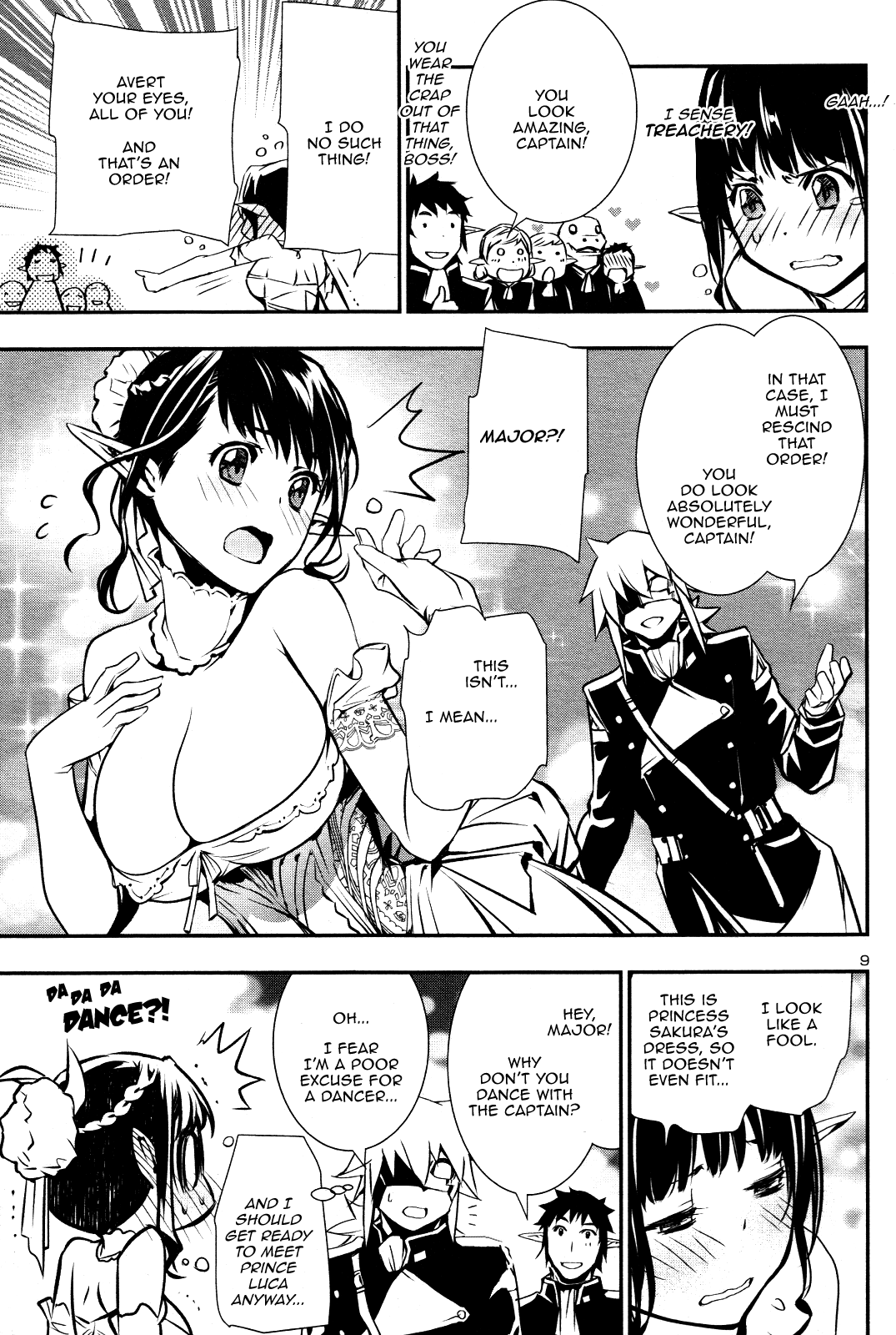 Shinju no Nectar Chapter 30.5 page 9 - Chapter 30.5: A Dance with the Major