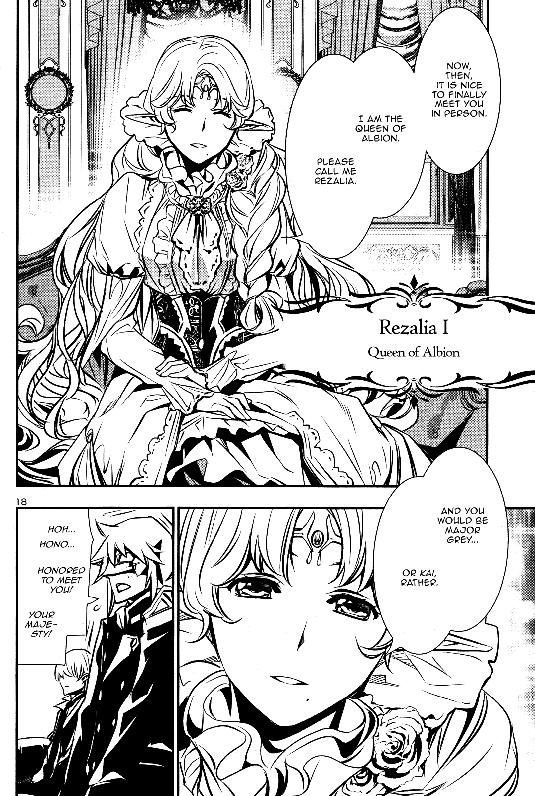 Shinju no Nectar Chapter 30 page 17 - Chapter 30: Wiles of Avalon