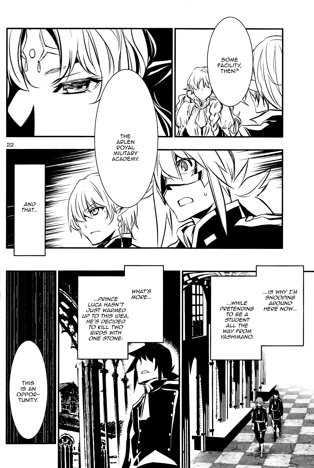 Shinju no Nectar Chapter 30 page 21 - Chapter 30: Wiles of Avalon