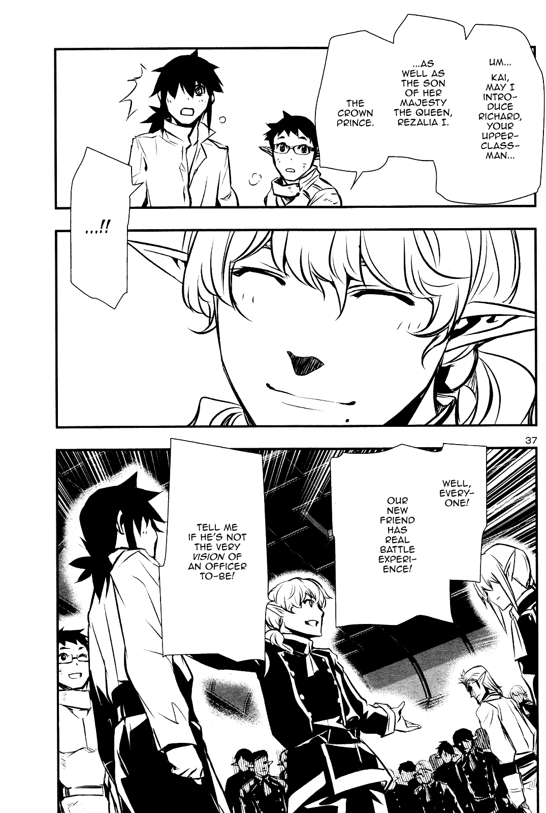 Shinju no Nectar Chapter 30 page 36 - Chapter 30: Wiles of Avalon
