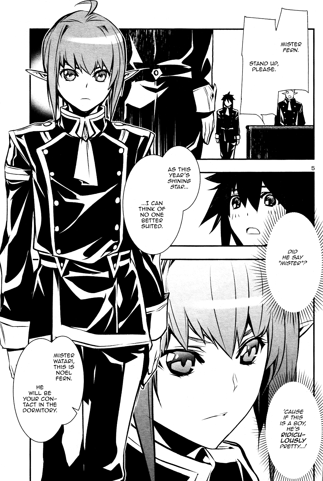 Shinju no Nectar Chapter 30 page 4 - Chapter 30: Wiles of Avalon