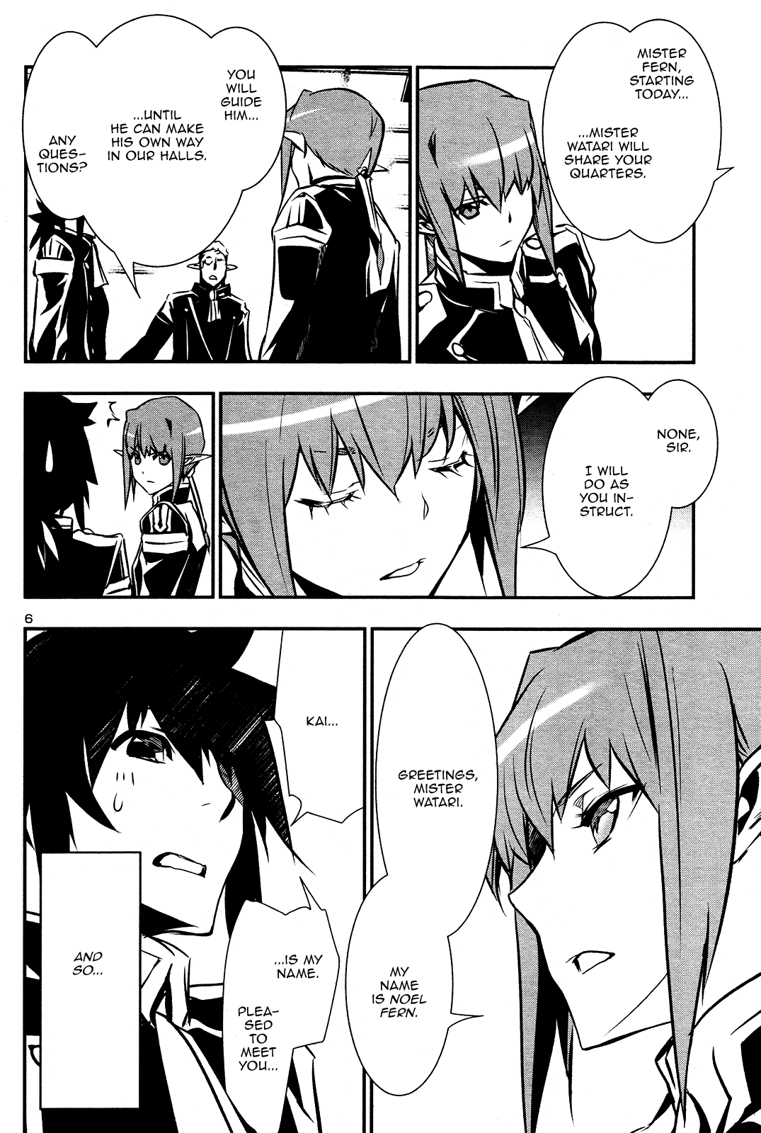 Shinju no Nectar Chapter 30 page 5 - Chapter 30: Wiles of Avalon