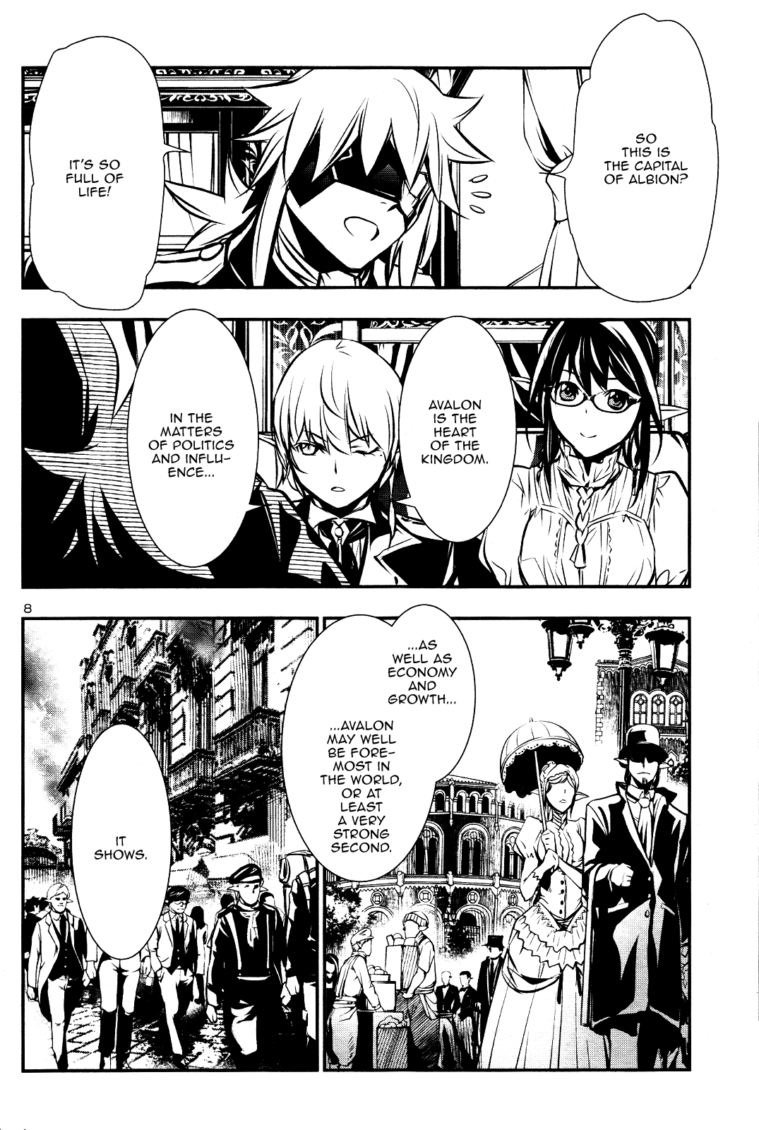 Shinju no Nectar Chapter 30 page 7 - Chapter 30: Wiles of Avalon
