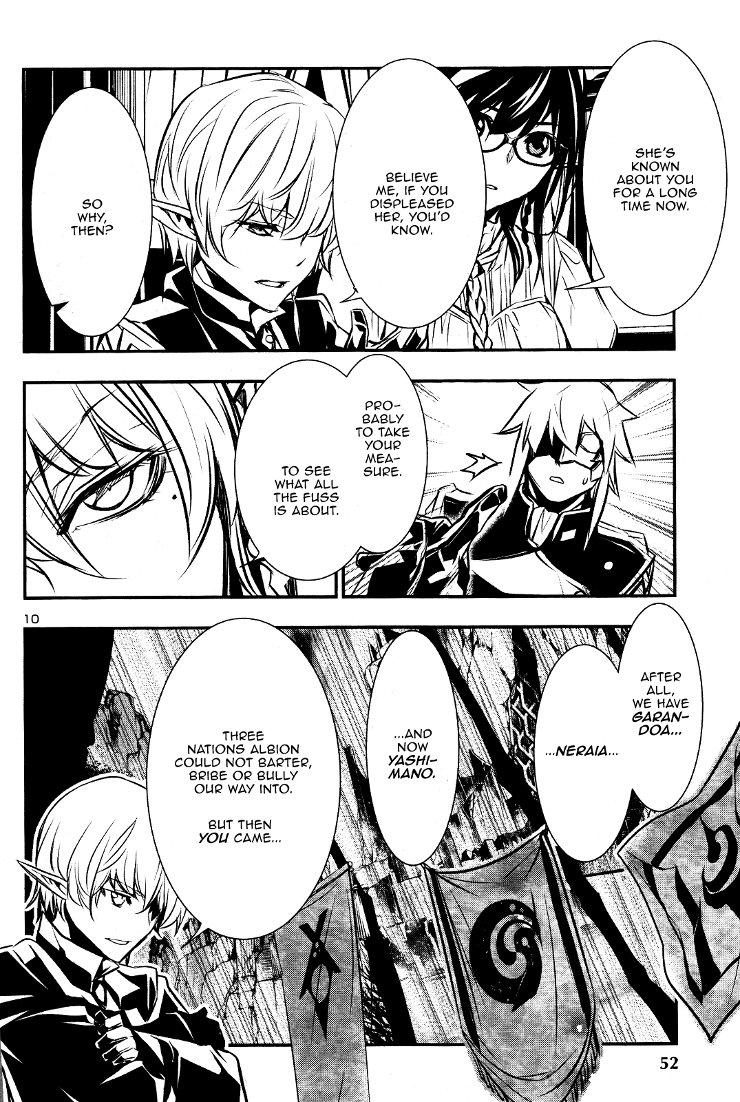 Shinju no Nectar Chapter 30 page 9 - Chapter 30: Wiles of Avalon