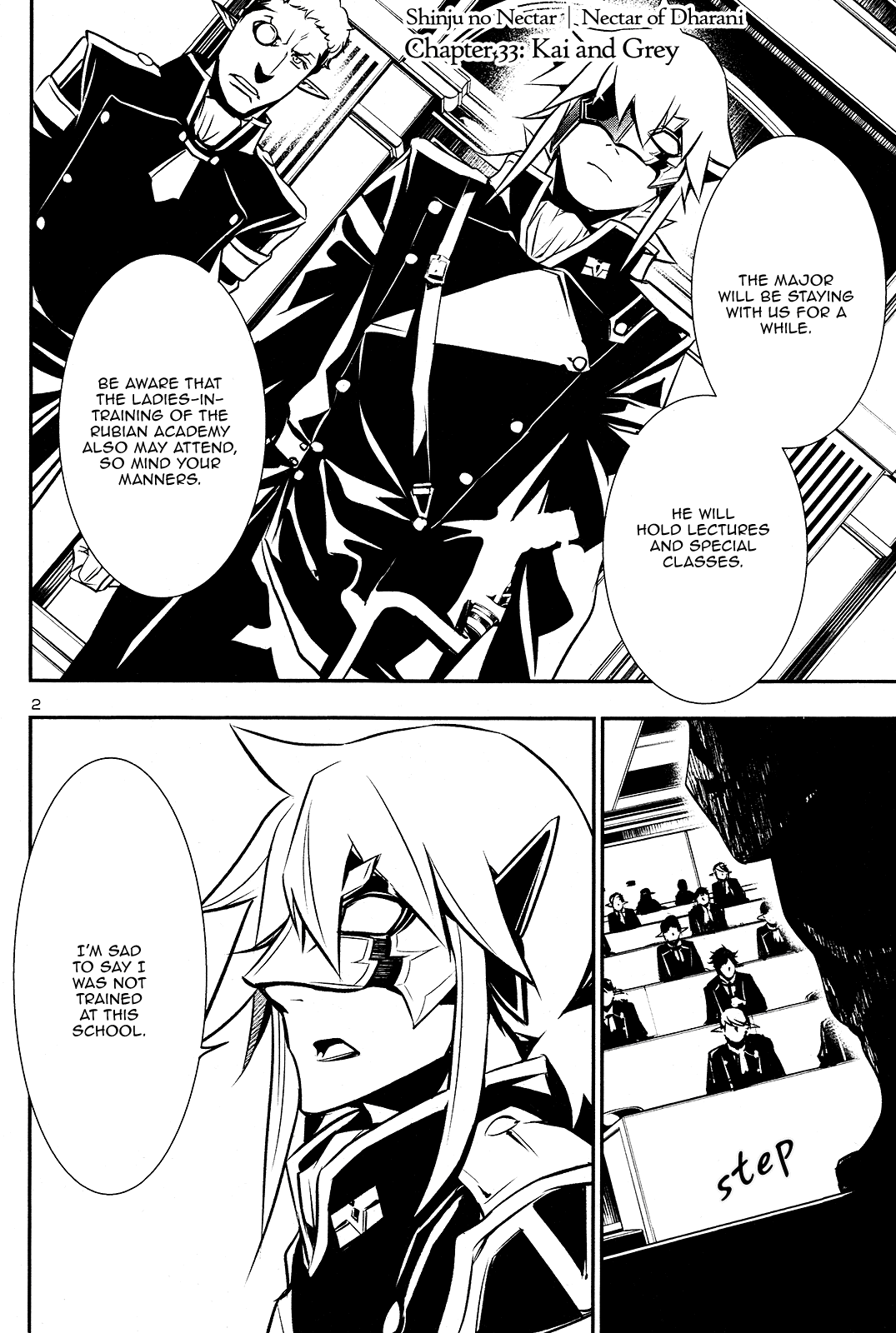 Shinju no Nectar Chapter 33 page 1 - Chapter 33: Kai and Grey