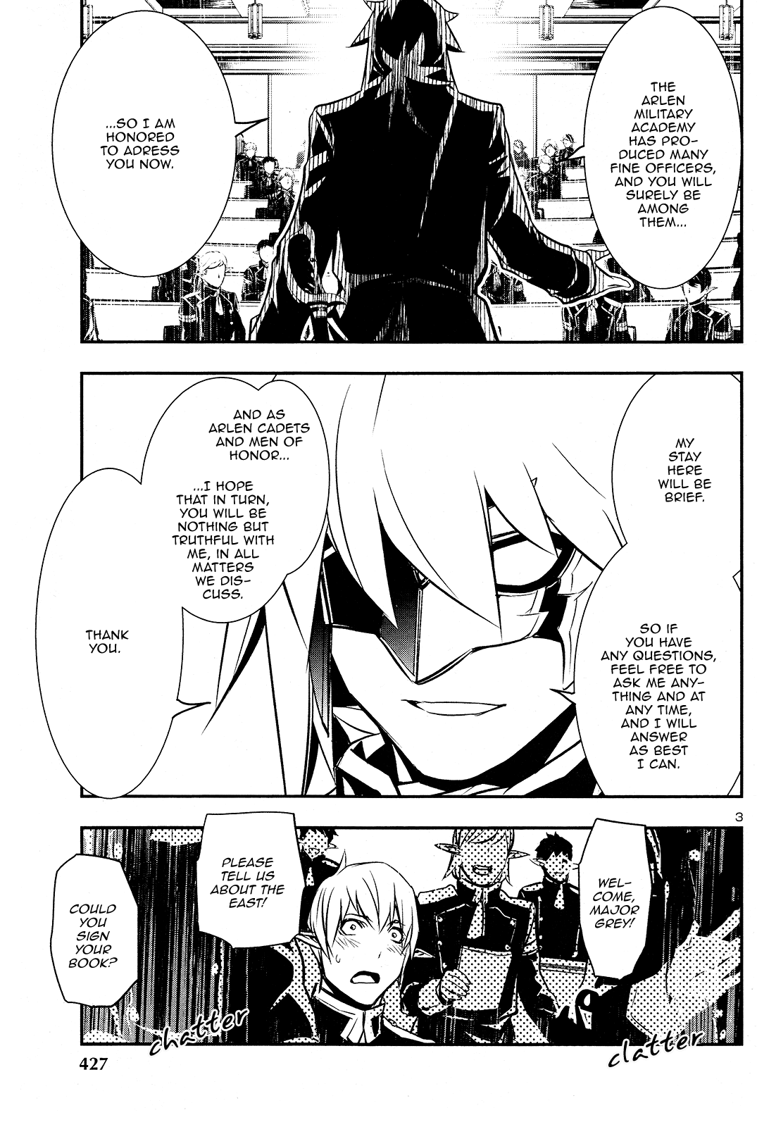 Shinju no Nectar Chapter 33 page 2 - Chapter 33: Kai and Grey