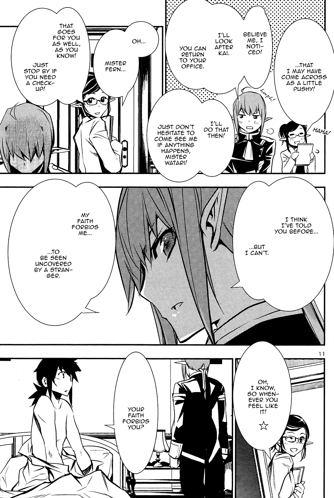 Shinju no Nectar Chapter 34 page 10 - Chapter 34: The Door