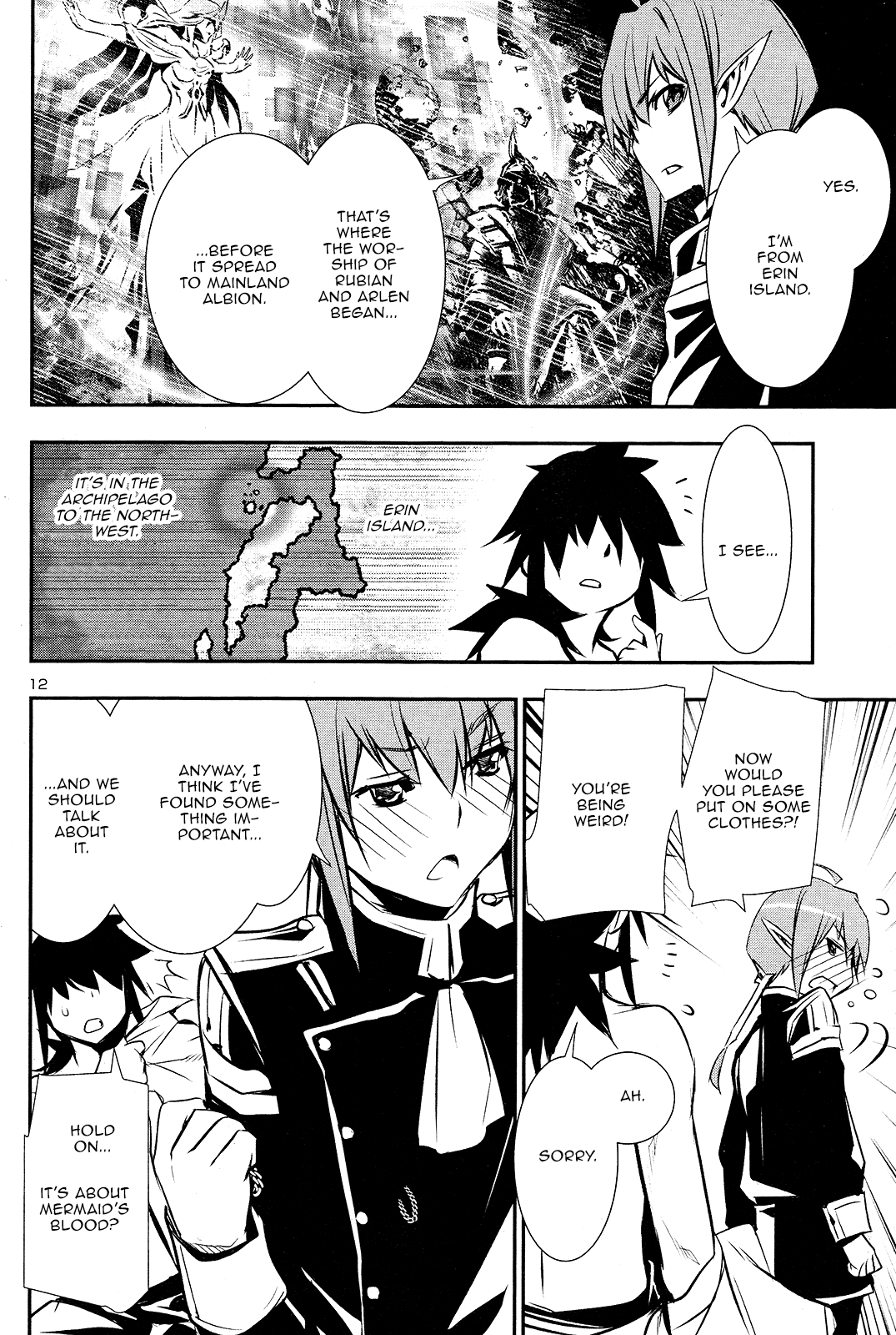 Shinju no Nectar Chapter 34 page 11 - Chapter 34: The Door
