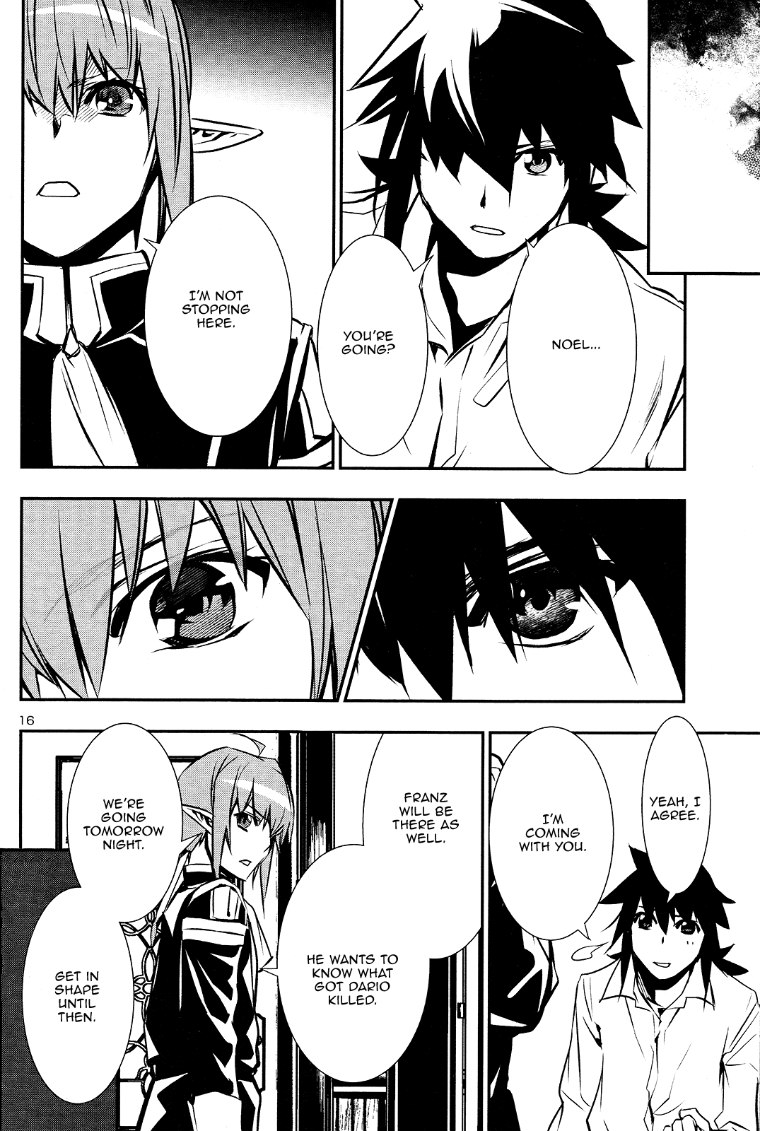 Shinju no Nectar Chapter 34 page 15 - Chapter 34: The Door