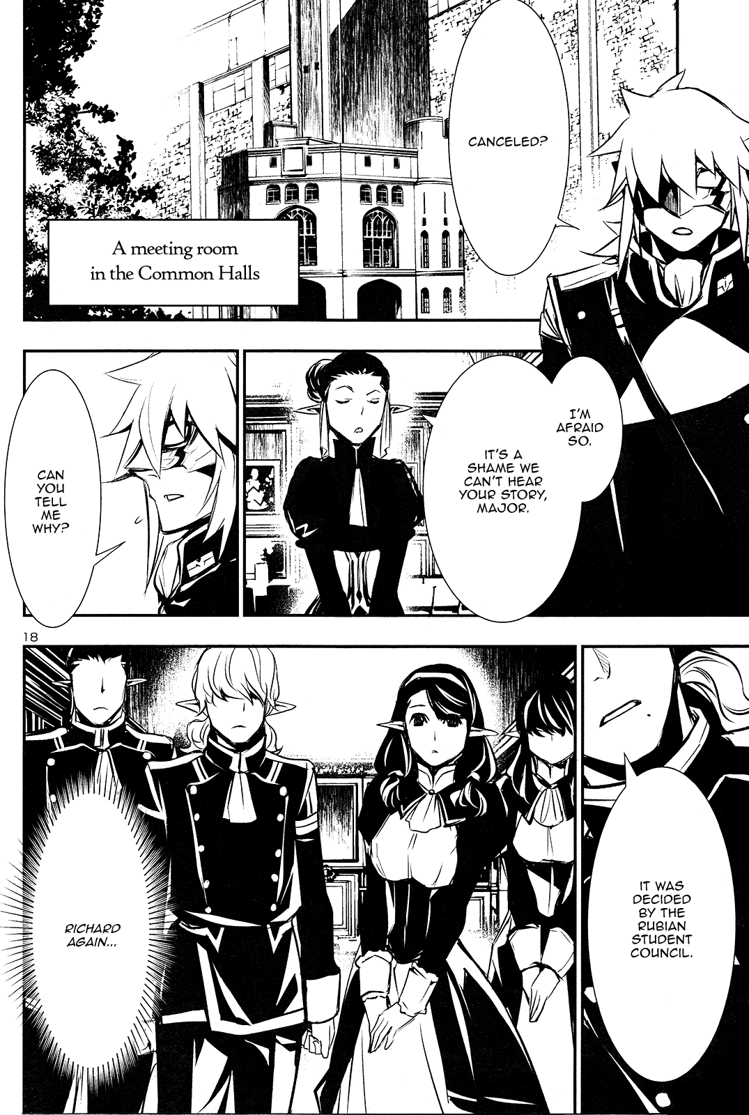 Shinju no Nectar Chapter 34 page 17 - Chapter 34: The Door