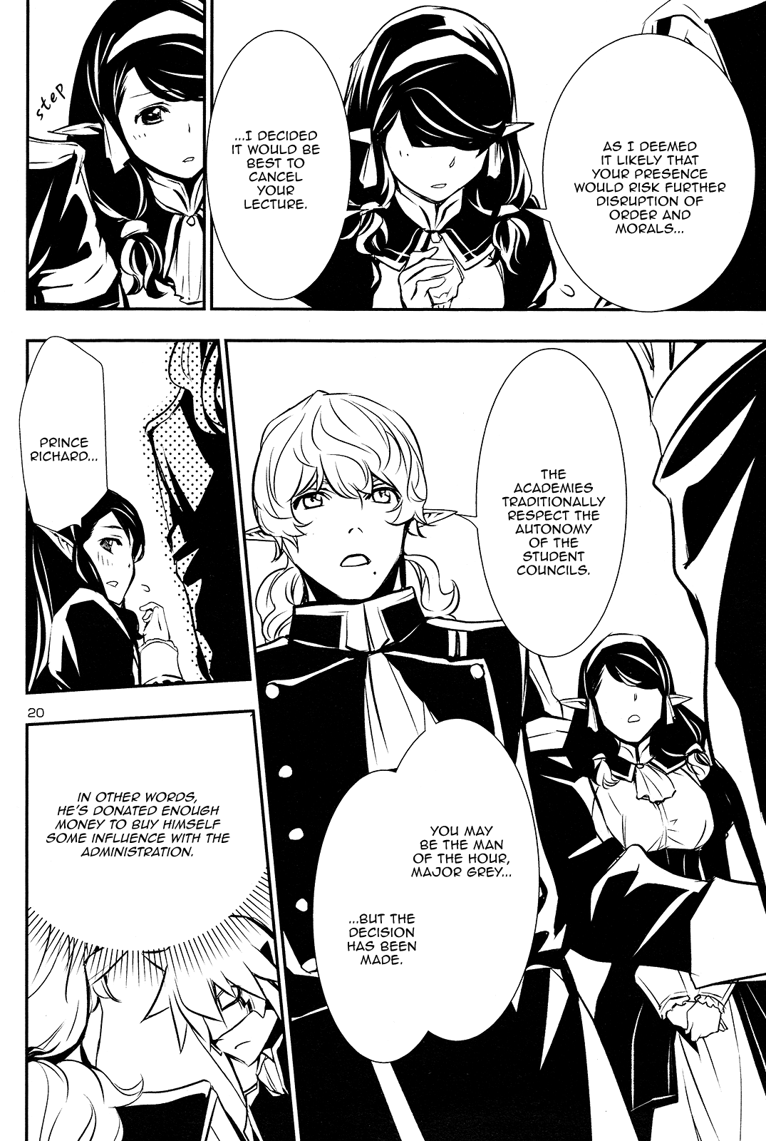 Shinju no Nectar Chapter 34 page 19 - Chapter 34: The Door