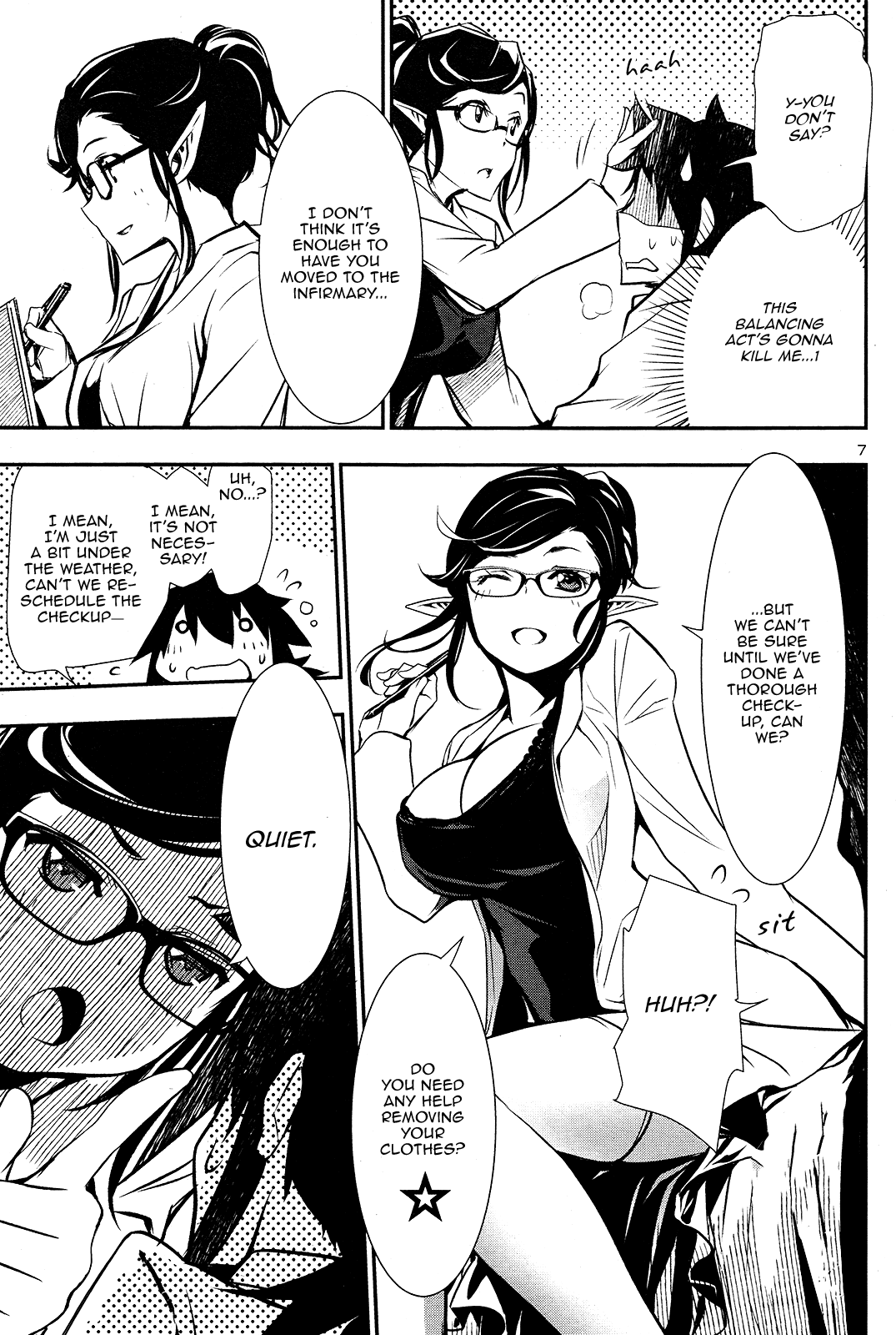 Shinju no Nectar Chapter 34 page 6 - Chapter 34: The Door