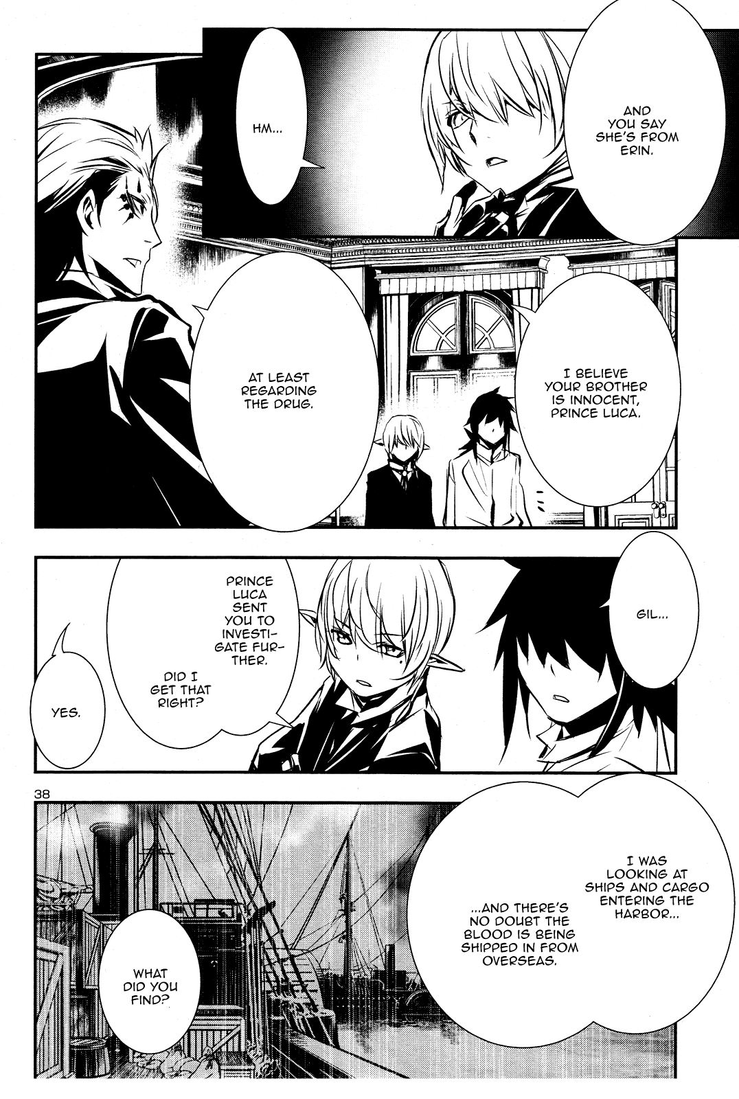 Shinju no Nectar Chapter 36 page 38 - Chapter 36: Beasts of the Labyrinth
