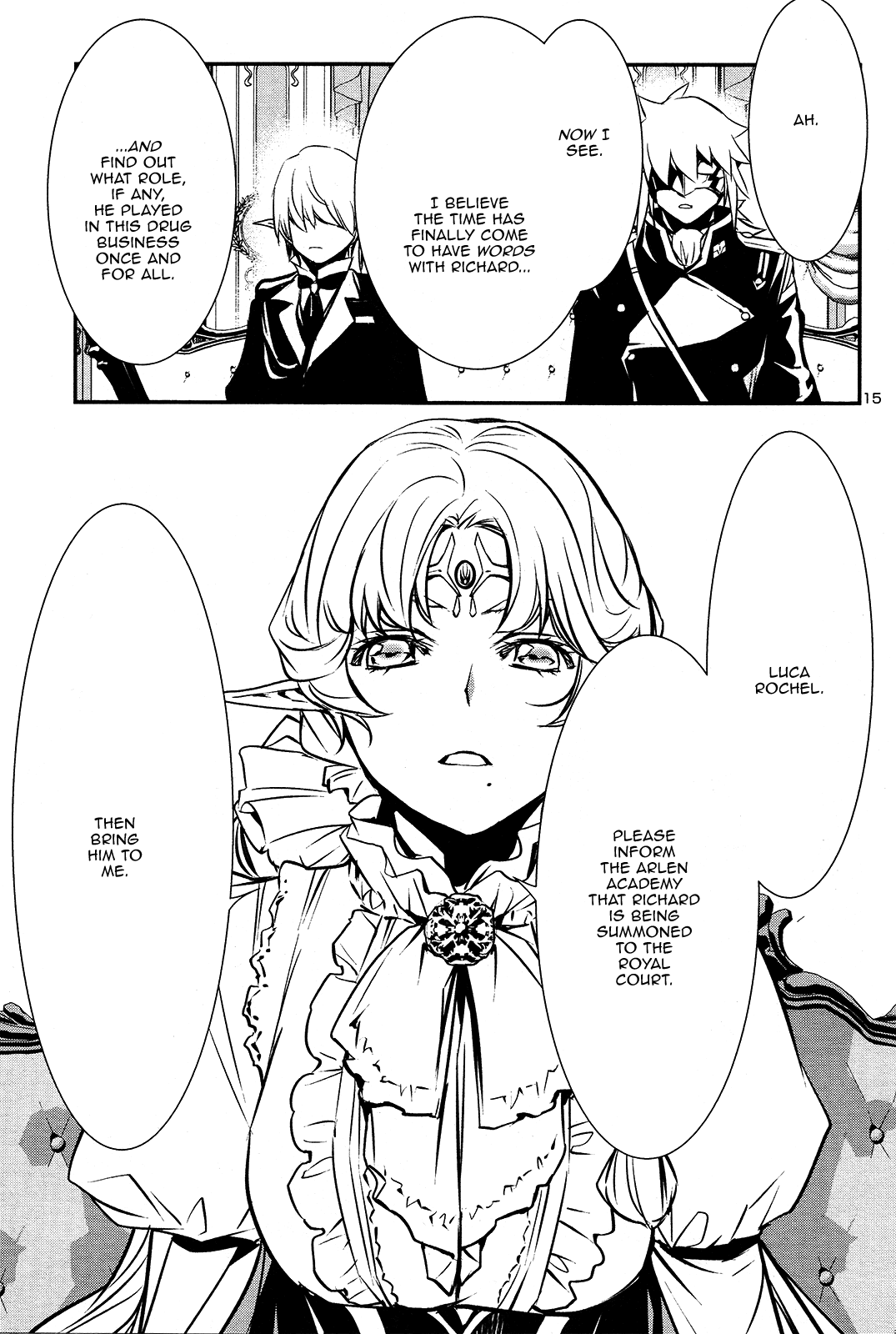 Shinju no Nectar Chapter 37 page 14 - Chapter 37: Fate by Blood