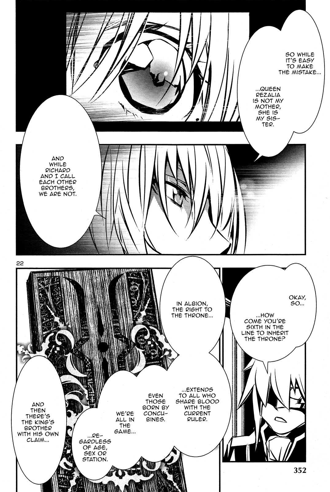 Shinju no Nectar Chapter 37 page 21 - Chapter 37: Fate by Blood