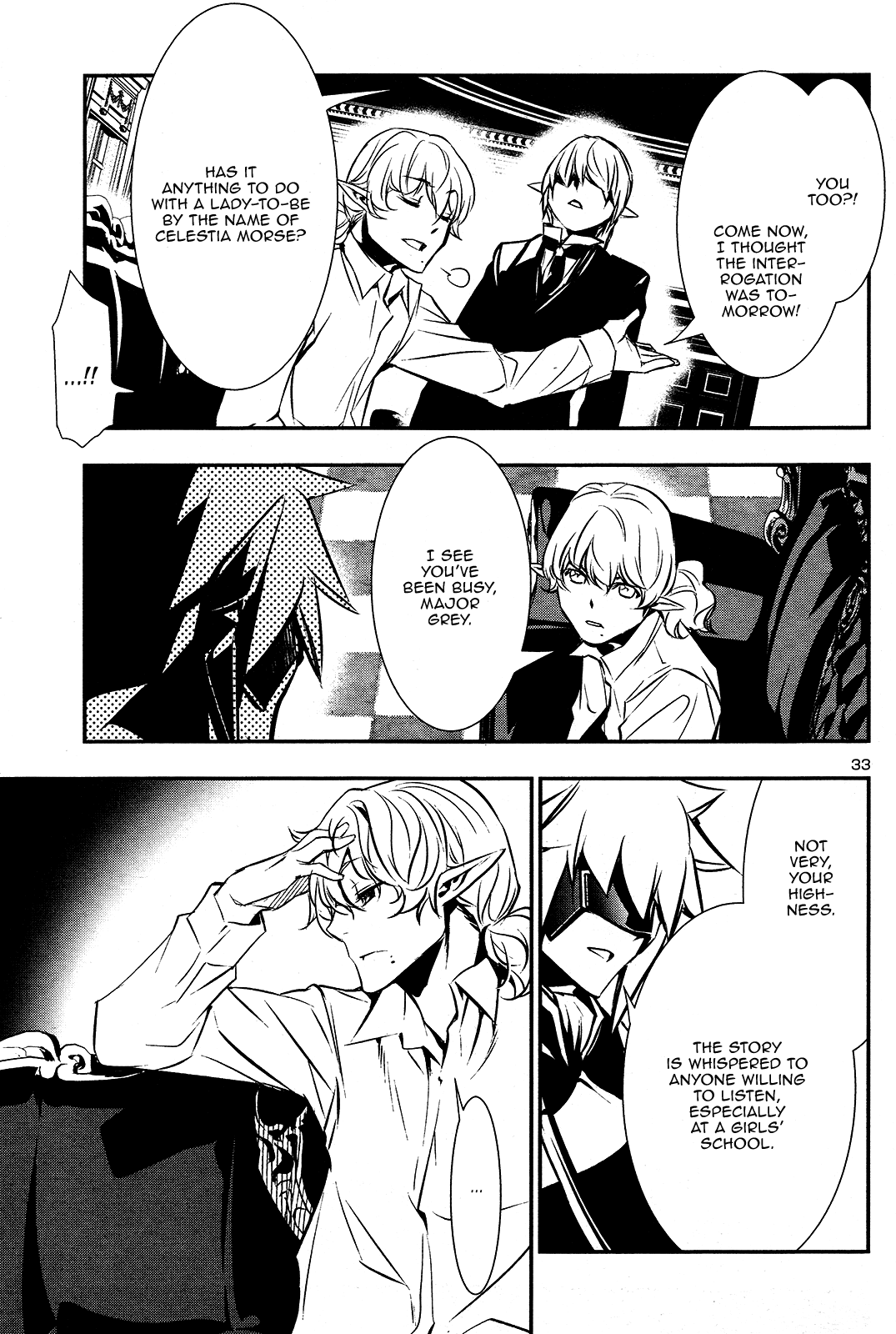 Shinju no Nectar Chapter 37 page 32 - Chapter 37: Fate by Blood
