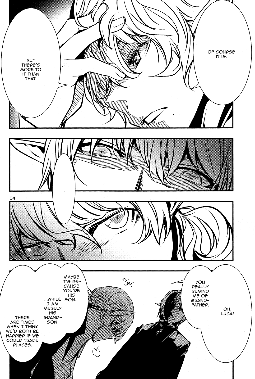 Shinju no Nectar Chapter 37 page 33 - Chapter 37: Fate by Blood