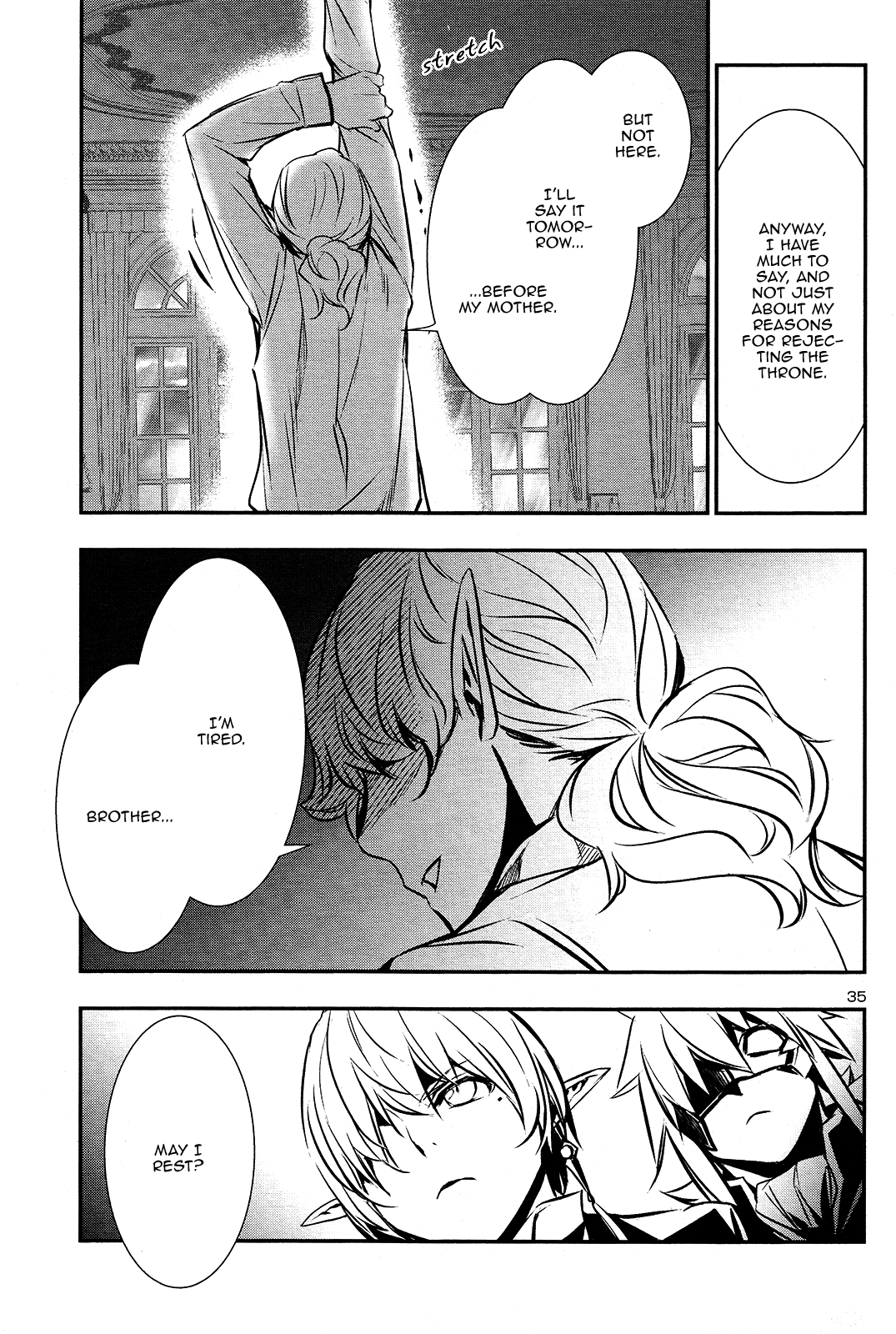 Shinju no Nectar Chapter 37 page 34 - Chapter 37: Fate by Blood