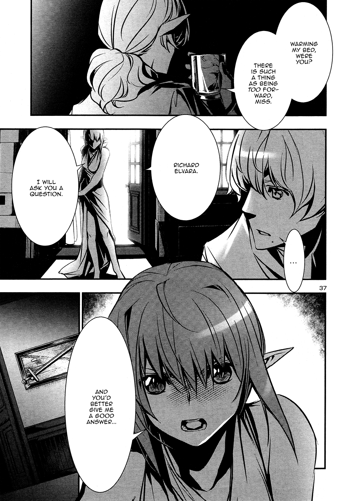 Shinju no Nectar Chapter 37 page 36 - Chapter 37: Fate by Blood