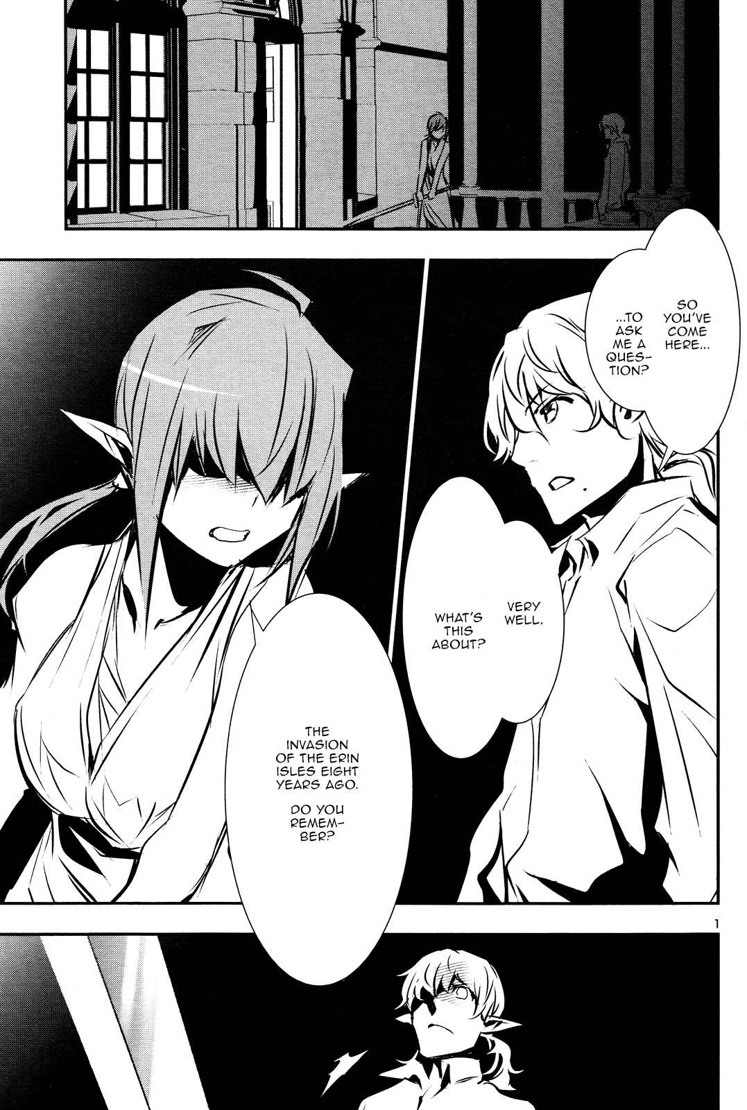 Shinju no Nectar Chapter 38 page 1 - Chapter 38: The Bloodstained Isles