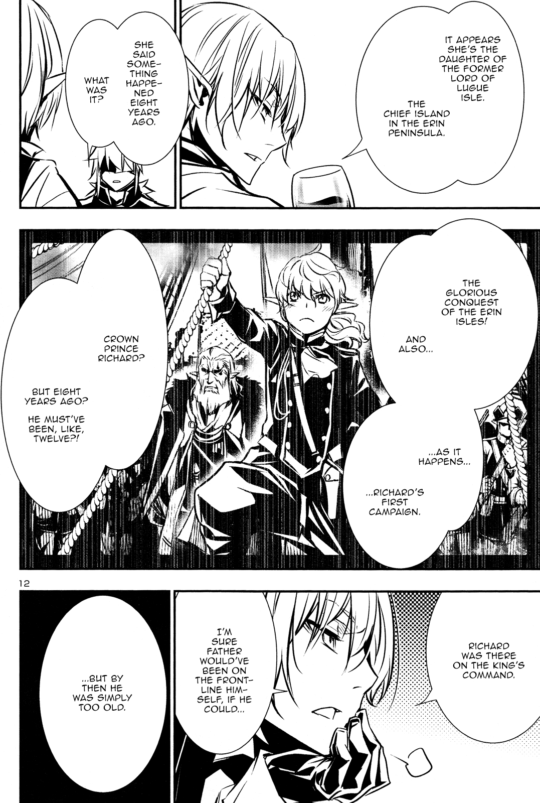 Shinju no Nectar Chapter 38 page 12 - Chapter 38: The Bloodstained Isles