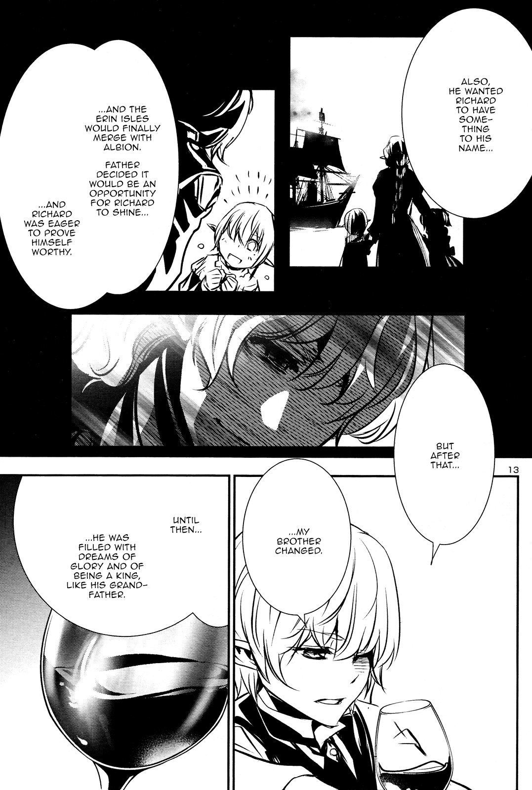 Shinju no Nectar Chapter 38 page 13 - Chapter 38: The Bloodstained Isles