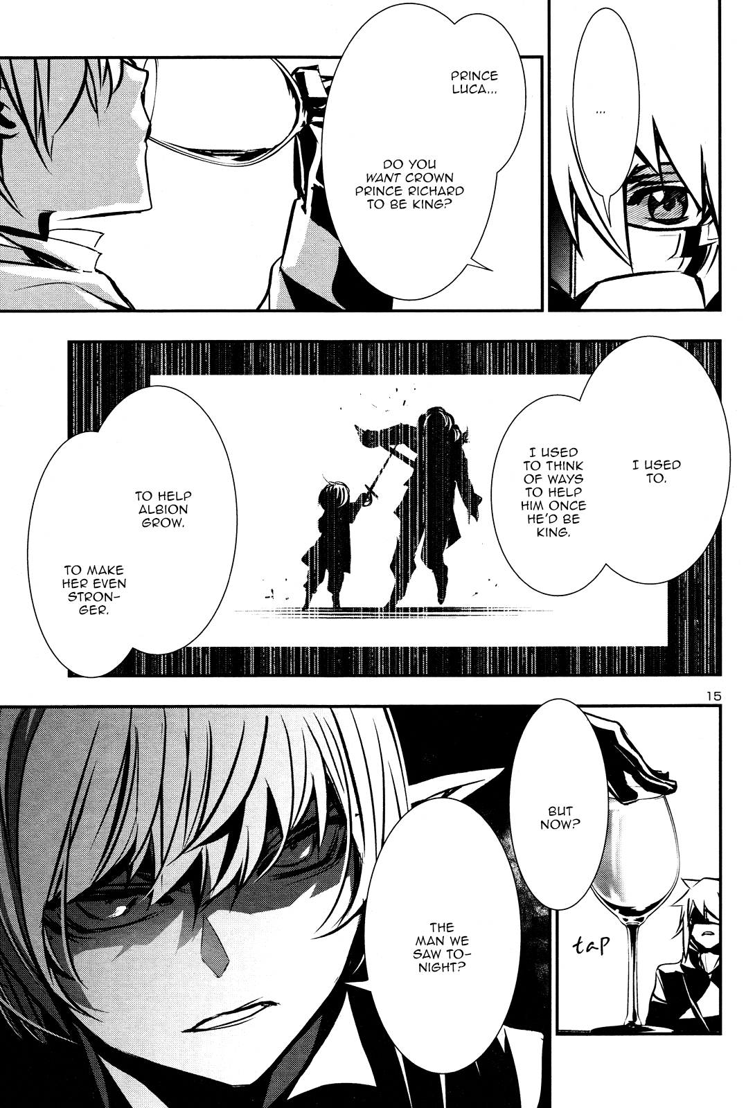 Shinju no Nectar Chapter 38 page 15 - Chapter 38: The Bloodstained Isles