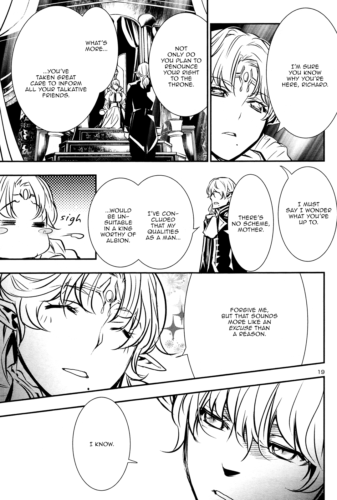 Shinju no Nectar Chapter 38 page 19 - Chapter 38: The Bloodstained Isles