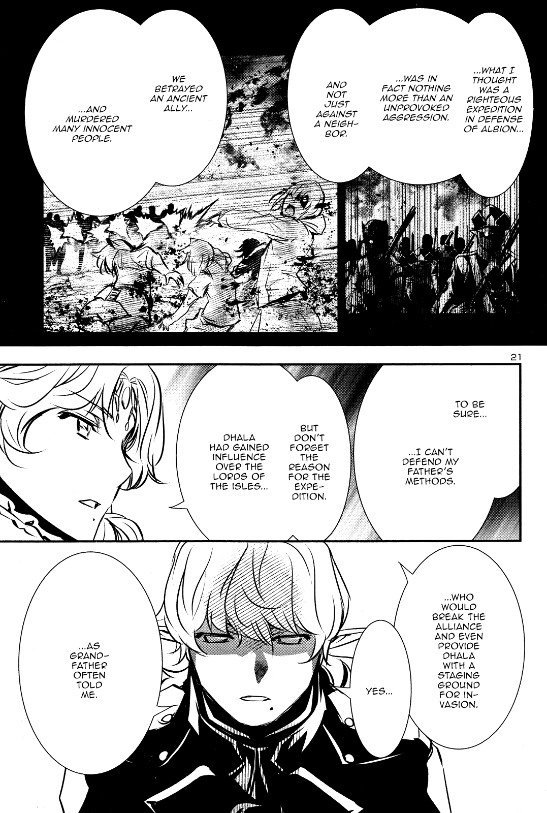 Shinju no Nectar Chapter 38 page 21 - Chapter 38: The Bloodstained Isles