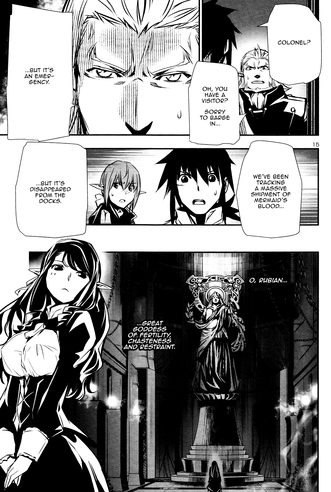 Shinju no Nectar Chapter 40 page 14 - Chapter 40: The Blood Feast