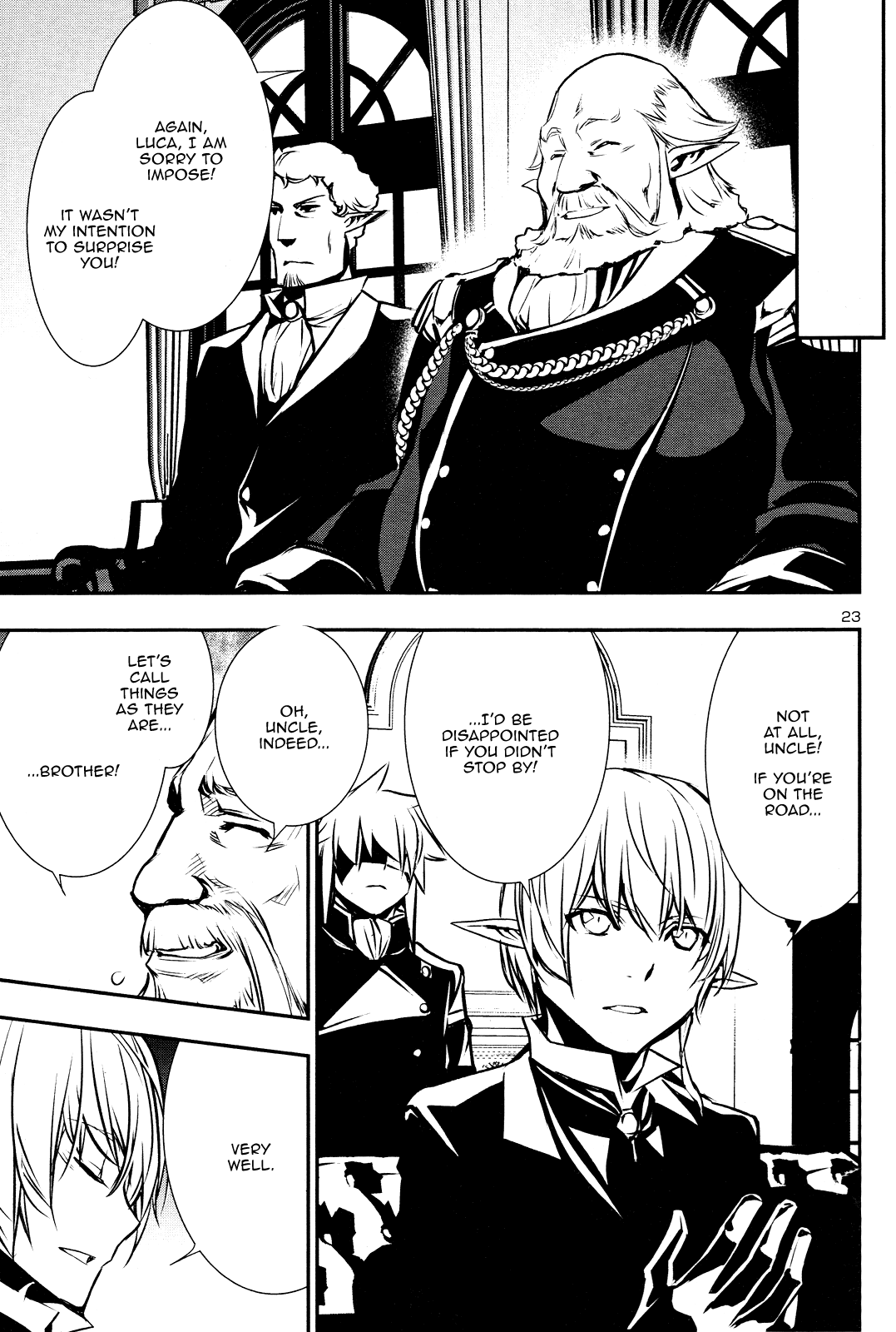 Shinju no Nectar Chapter 40 page 22 - Chapter 40: The Blood Feast