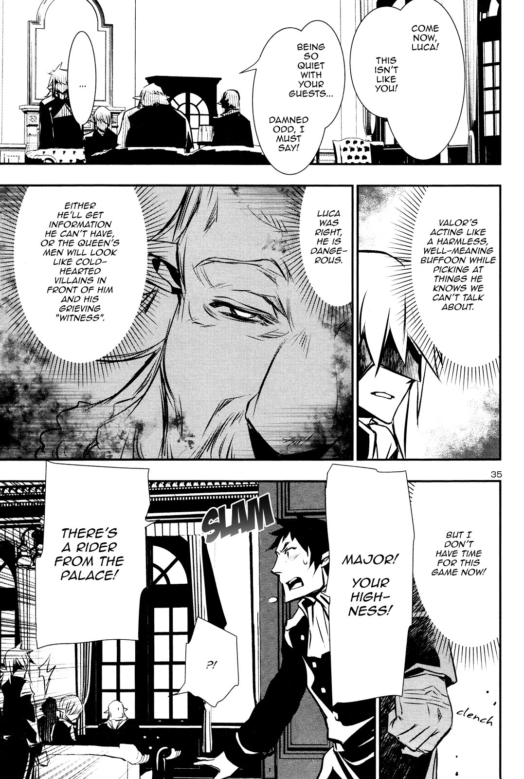 Shinju no Nectar Chapter 40 page 34 - Chapter 40: The Blood Feast