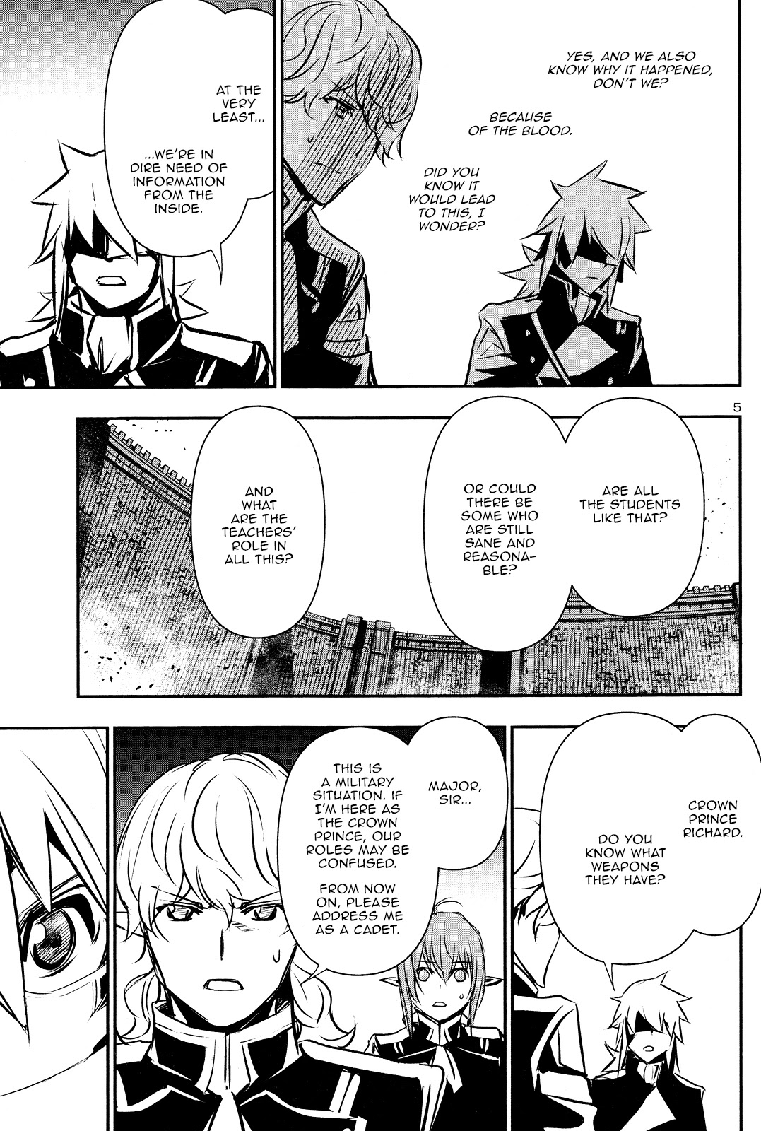 Shinju no Nectar Chapter 42 page 5 - Chapter 42: A Call for Bloodshed