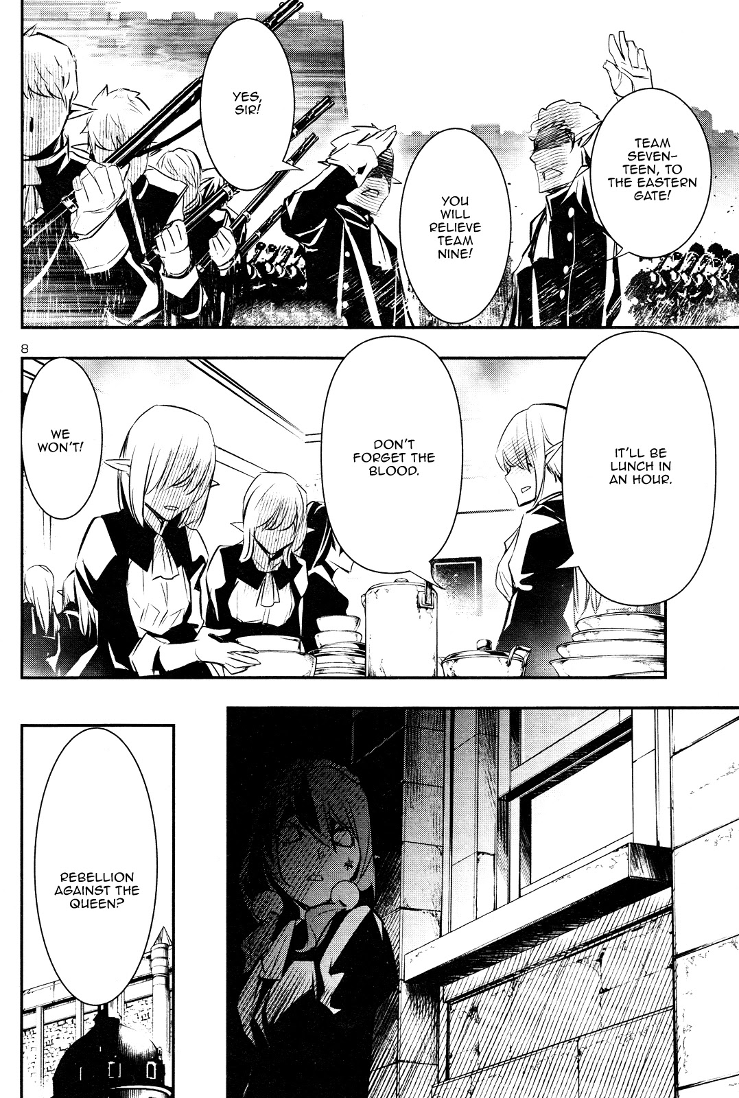 Shinju no Nectar Chapter 42 page 8 - Chapter 42: A Call for Bloodshed