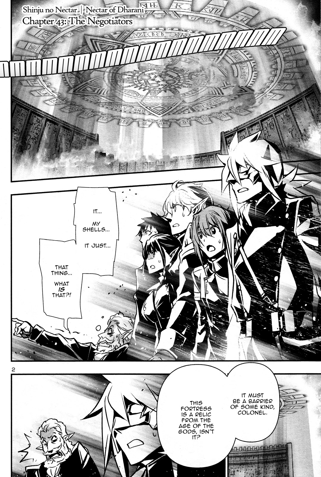 Shinju no Nectar Chapter 43 page 1 - Chapter 43: The Negotiators