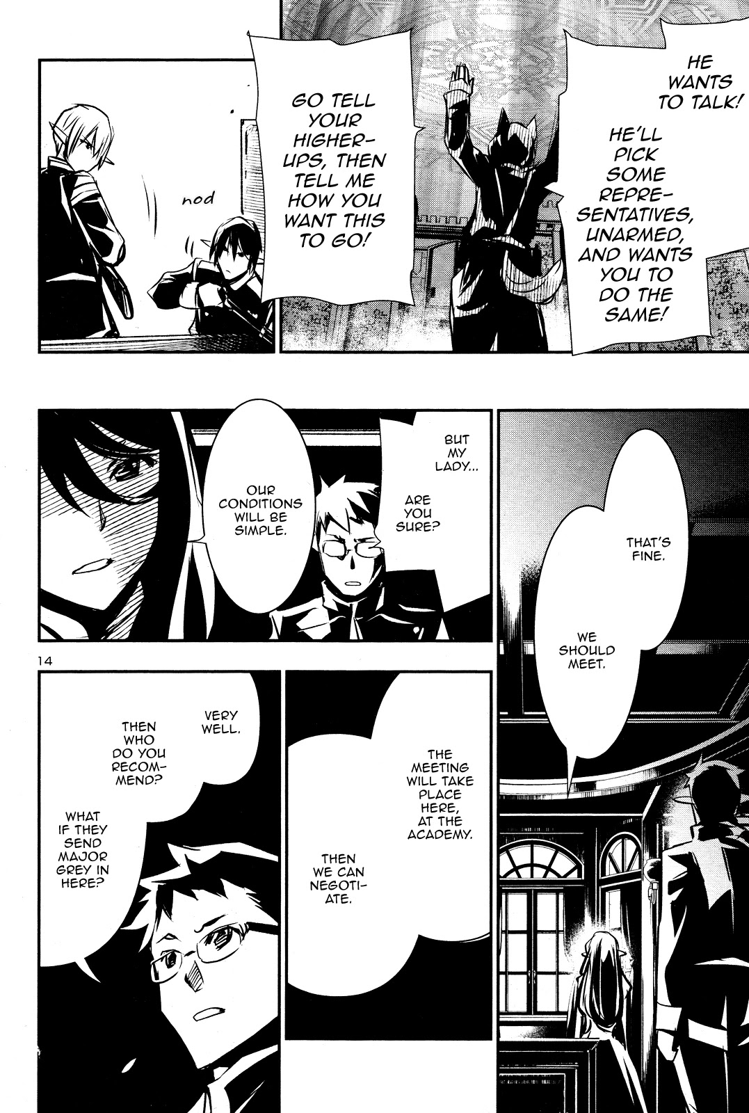 Shinju no Nectar Chapter 43 page 13 - Chapter 43: The Negotiators