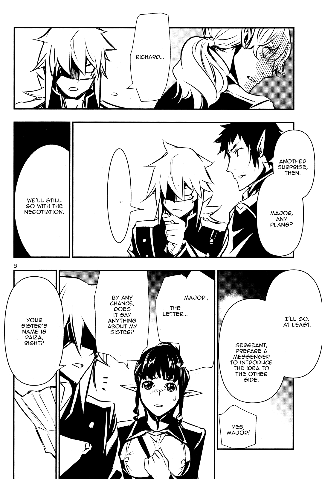 Shinju no Nectar Chapter 43 page 7 - Chapter 43: The Negotiators