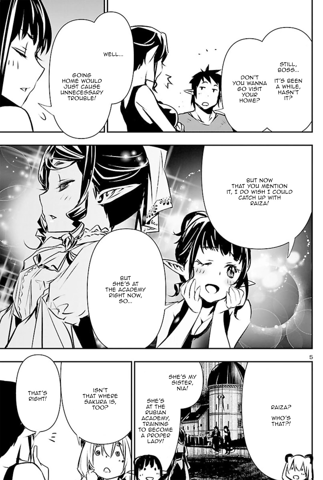 Shinju no Nectar Chapter 44.5 page 5 - Chapter 44.5: Sisterhood