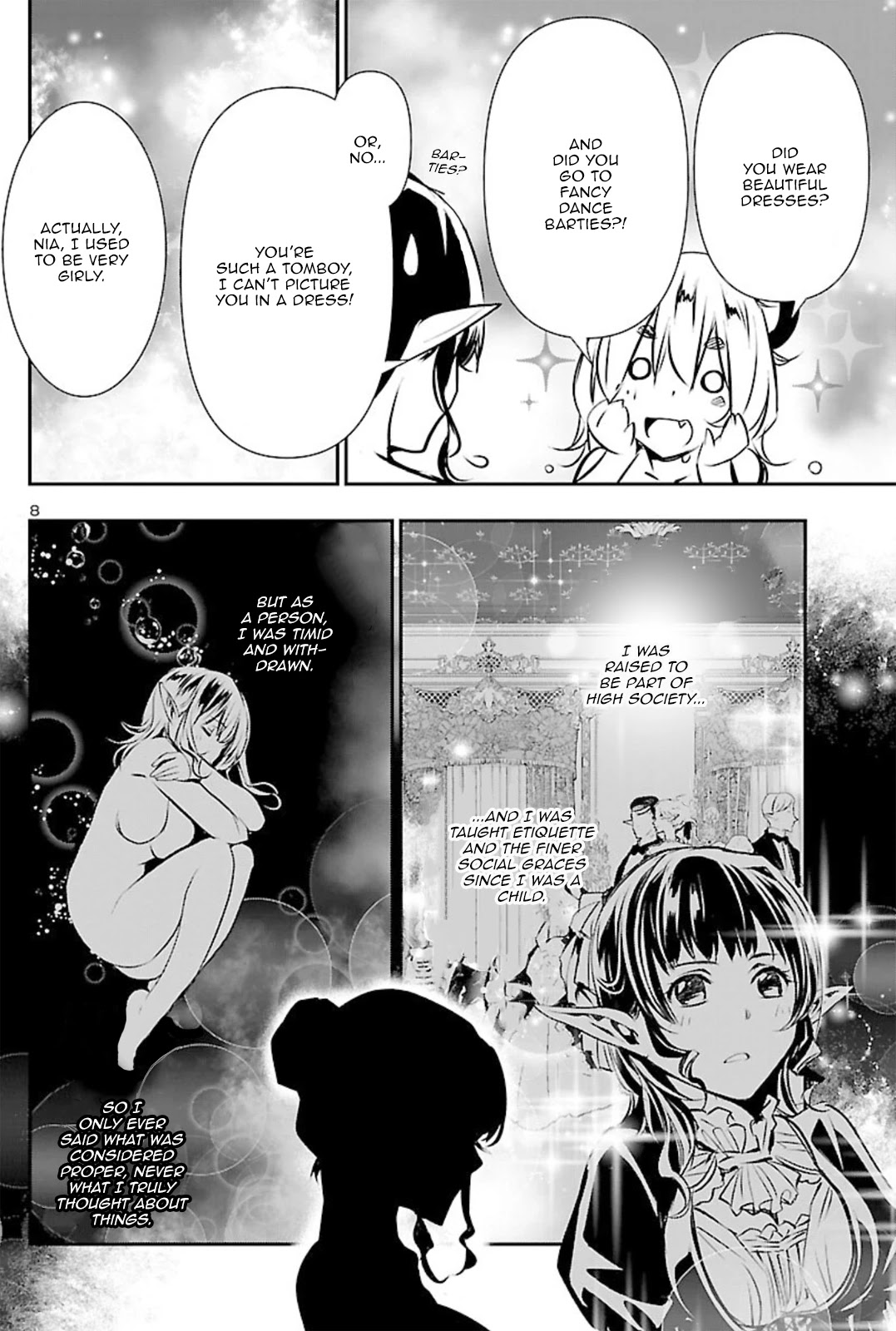 Shinju no Nectar Chapter 44.5 page 8 - Chapter 44.5: Sisterhood