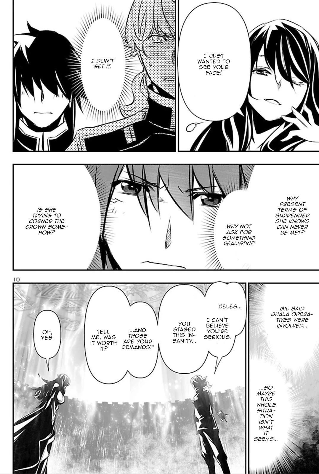 Shinju no Nectar Chapter 44 page 10 - Chapter 44: The Mask Drops