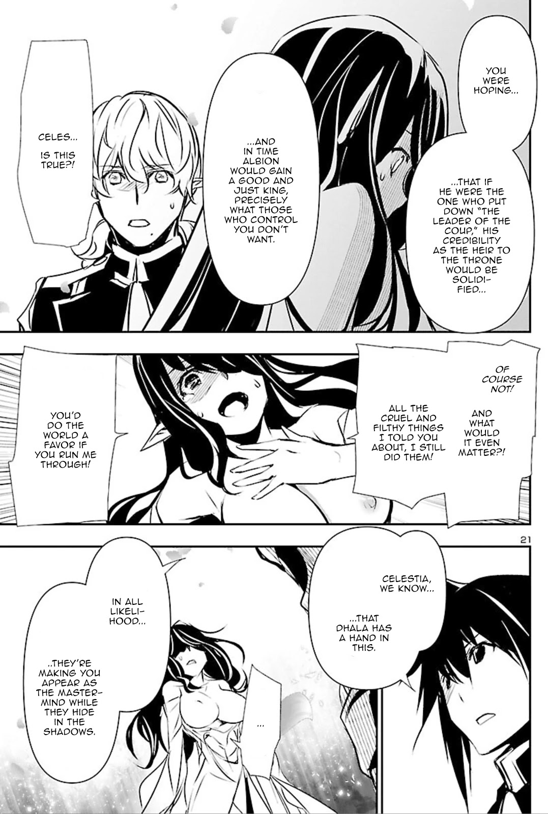 Shinju no Nectar Chapter 44 page 21 - Chapter 44: The Mask Drops