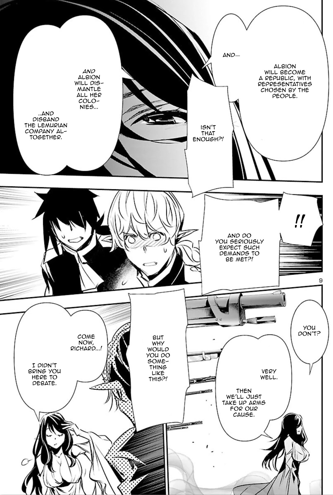 Shinju no Nectar Chapter 44 page 9 - Chapter 44: The Mask Drops