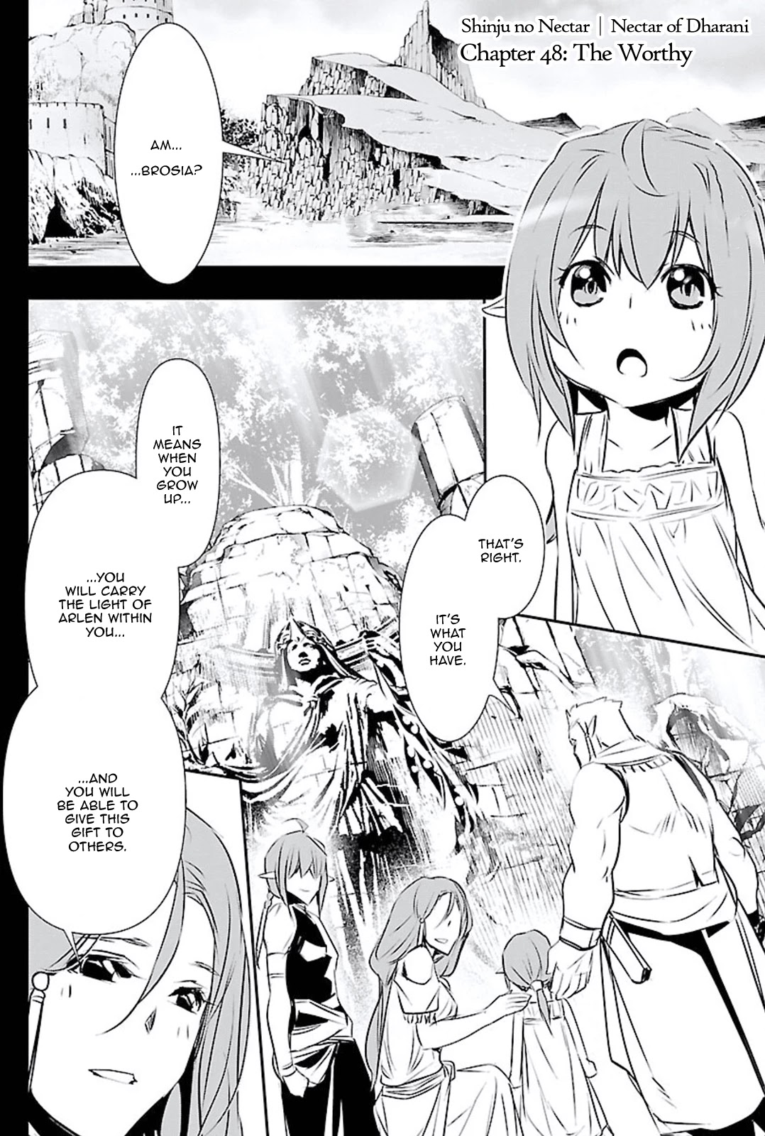 Shinju no Nectar Chapter 48 page 1 - Chapter 48: The Worthy