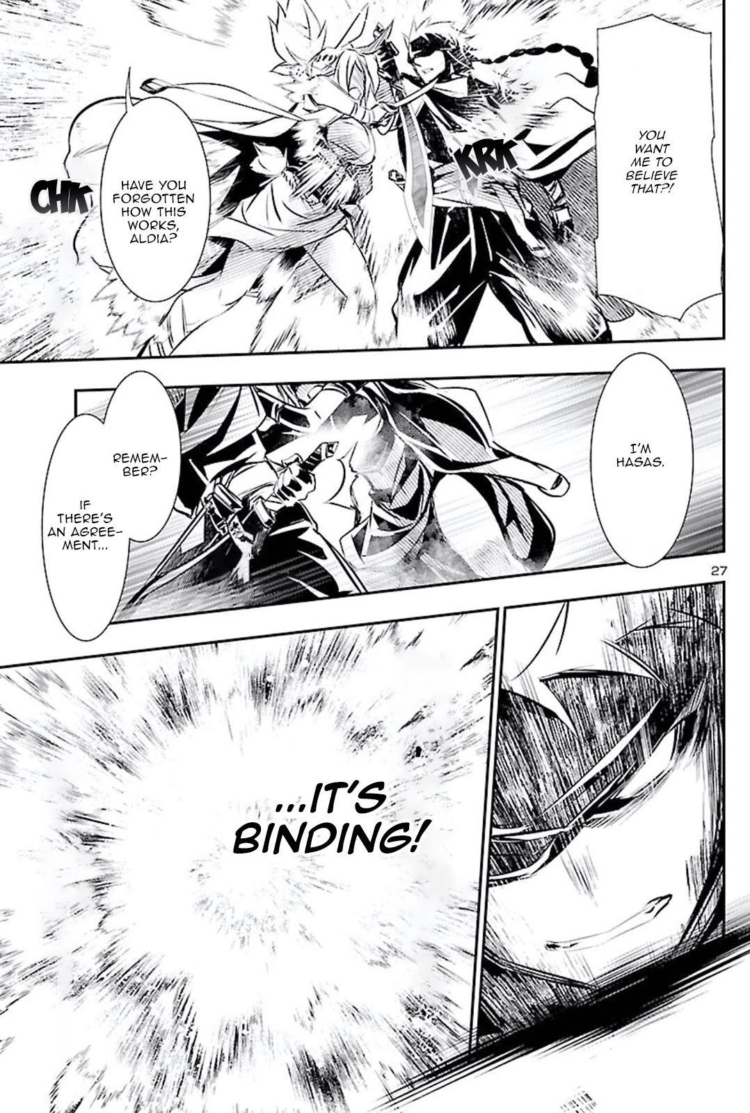 Shinju no Nectar Chapter 49 page 27 - Chapter 49: The Empire of Beasts