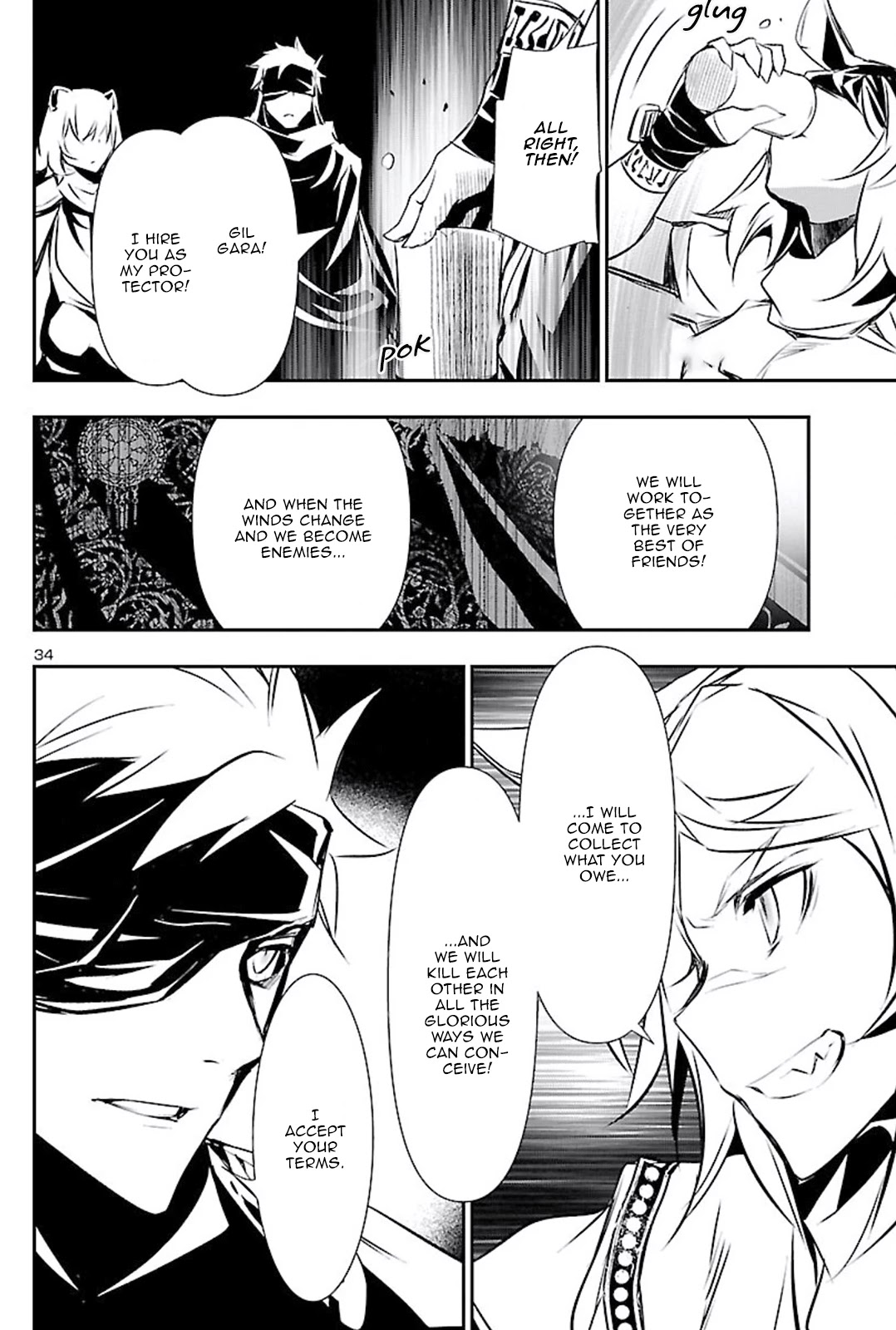Shinju no Nectar Chapter 49 page 34 - Chapter 49: The Empire of Beasts