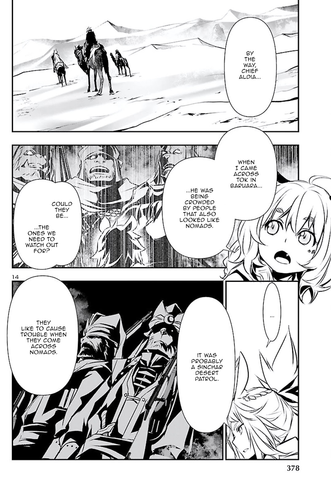 Shinju no Nectar Chapter 50 page 13 - Chapter 50: The Nomads