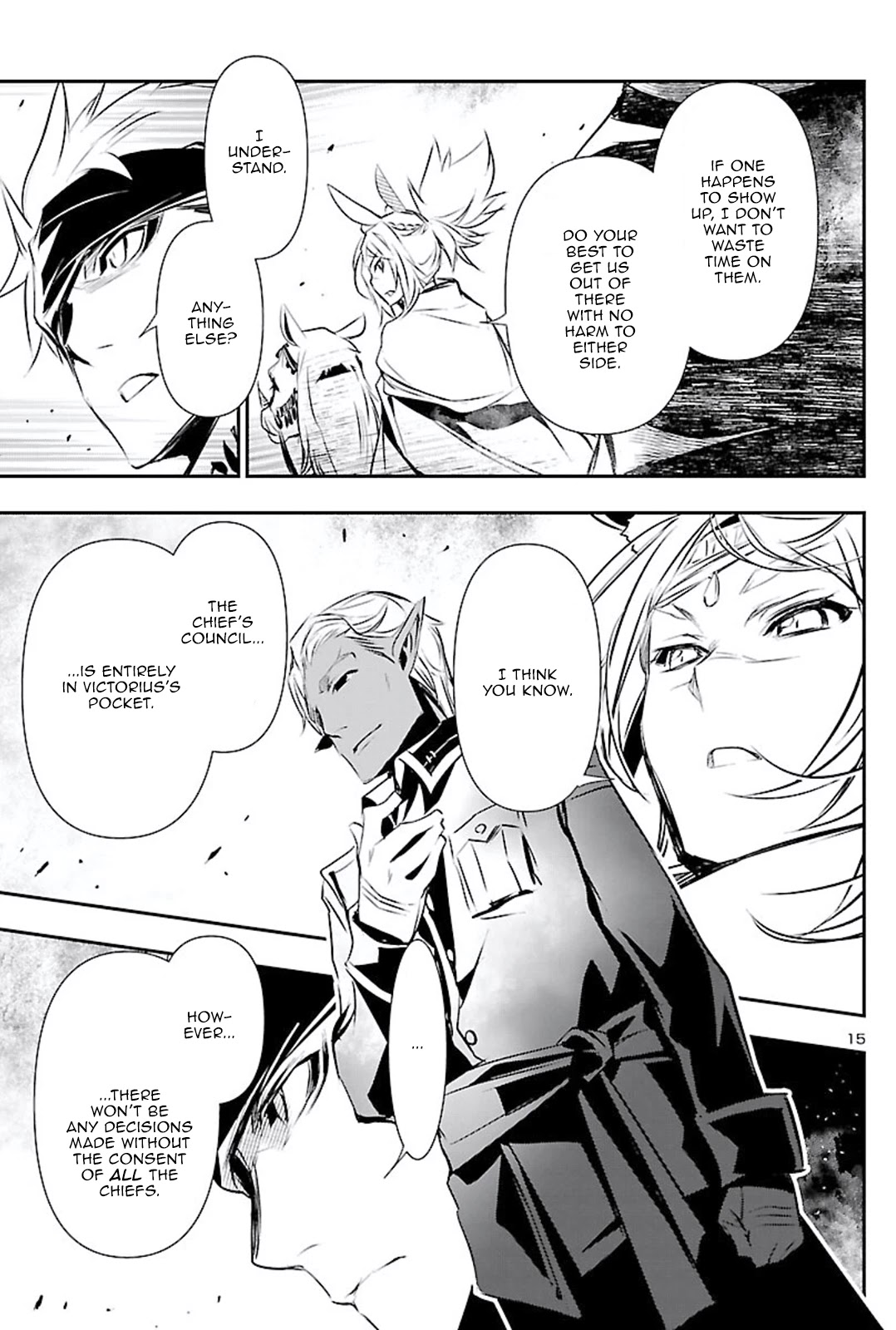 Shinju no Nectar Chapter 50 page 14 - Chapter 50: The Nomads